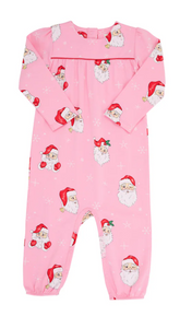 Penny's Playsuit - Dear Santa Hamptons Hot Pink