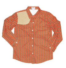 Load image into Gallery viewer, Blaze Orange And Green Long Sleeve Shirt
