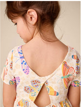Load image into Gallery viewer, Jaguar Spot Butterflies Twist Back Ballet Dress
