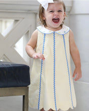 Load image into Gallery viewer, Chelsea Dress - Yellow Stripe
