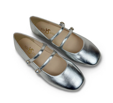 Load image into Gallery viewer, Silver Miss Mary Flat
