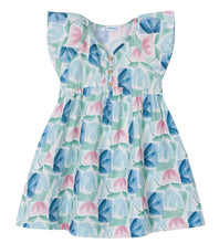 Load image into Gallery viewer, Green Floral Print Dress
