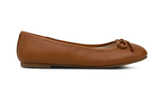 Load image into Gallery viewer, Tan Miss Sadie Ballet Flat
