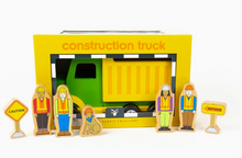 Load image into Gallery viewer, Construction Crew Magnetic Truck
