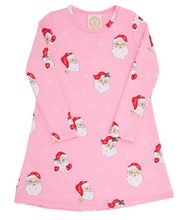Load image into Gallery viewer, Long Sleeve Polly Play Dress - Dear Santa Hamptons Hot Pink
