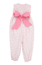 Load image into Gallery viewer, Sleeveless Rebecca Romper - Best Buds With Hamptons Hot Pink
