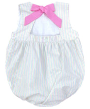 Load image into Gallery viewer, Millie Spring Seersucker Stripe Bubble

