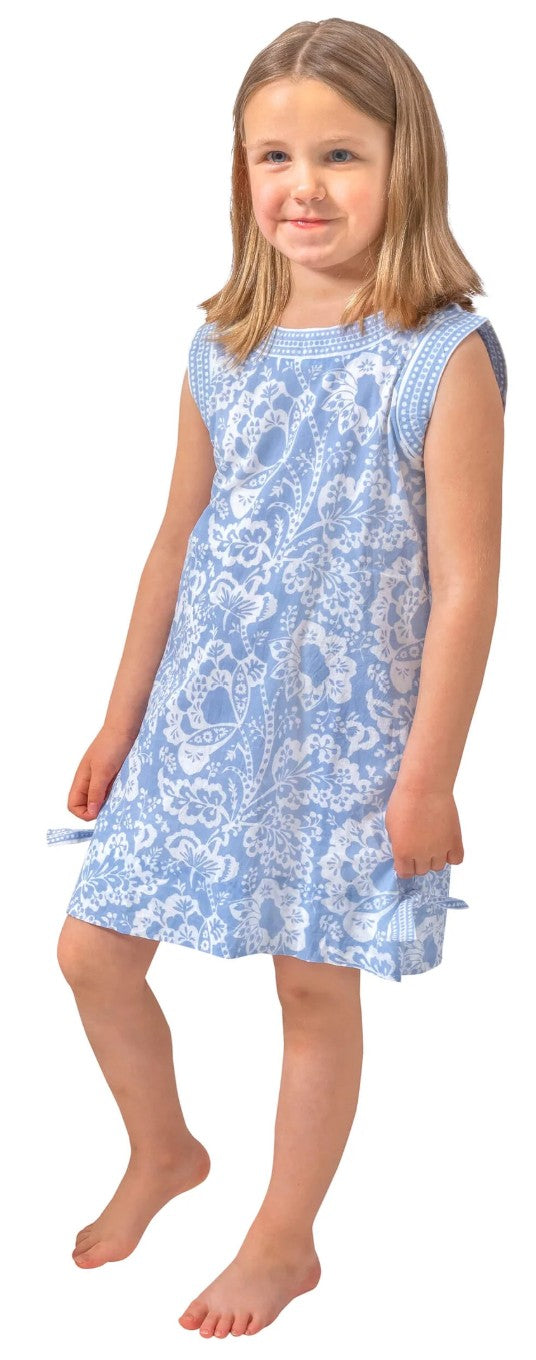 Flora Dress - Periwinkle
