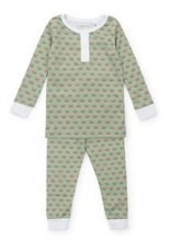 Load image into Gallery viewer, Jack Henley Pajama Set - Football
