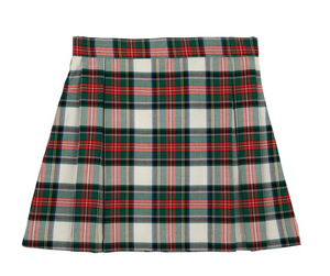 Parson Pleated Skirt - Aiken Place Plaid