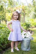 Load image into Gallery viewer, Textured Lawn Dress With Flowers
