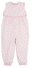 Load image into Gallery viewer, Sleeveless Rebecca Romper - Best Buds With Hamptons Hot Pink
