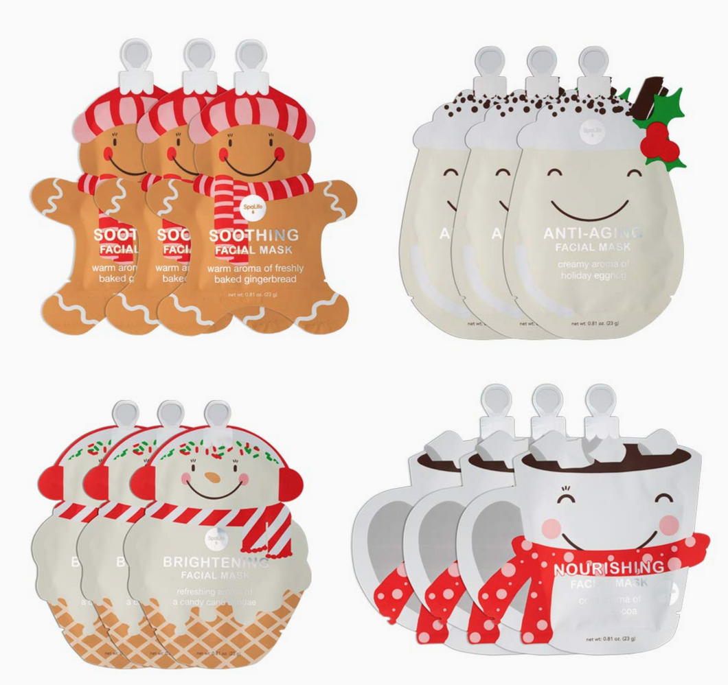 Holiday Treats Skincare Mask - Assorted