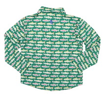 Load image into Gallery viewer, Evergreen Trout Long Sleeve Shirt
