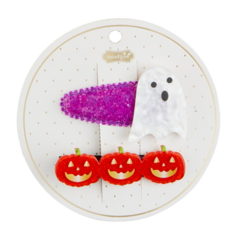 Ghost Halloween Hair Clips