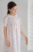 Load image into Gallery viewer, Pink Bows Short Sleeve Nightgown
