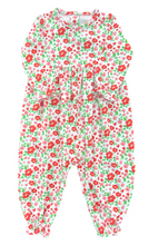 Load image into Gallery viewer, Isla Long Knit Bubble - Red And Pink Floral
