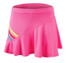 Load image into Gallery viewer, Prisma Stripe Tennis Skirt - Pink
