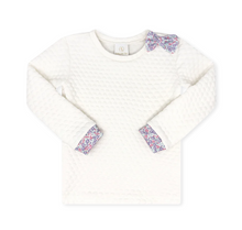 Load image into Gallery viewer, Worthington White Quilted Sweatsuit - Sweet Pea Floral
