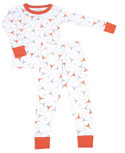 Lil' Longhorn Long Pajamas