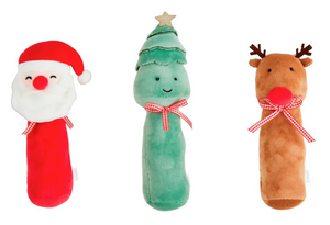 Christmas Musical Stick Rattles