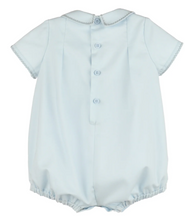 Load image into Gallery viewer, Stitches Bib Boy Bubble - Blue
