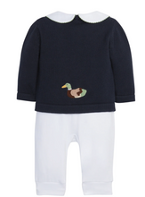 Load image into Gallery viewer, Mallard Crochet Sweater
