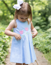Load image into Gallery viewer, Finewale Pique Dress With Tulips
