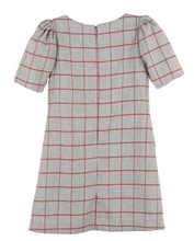 Load image into Gallery viewer, Grey And Red London Dress
