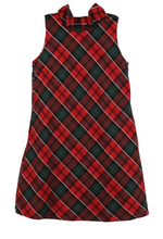 Load image into Gallery viewer, Blair Red And Green Plaid Dress
