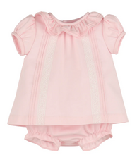Load image into Gallery viewer, Pintucks And Lace Bishop - Pink
