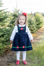 Load image into Gallery viewer, Corduroy Jumper With Flowers
