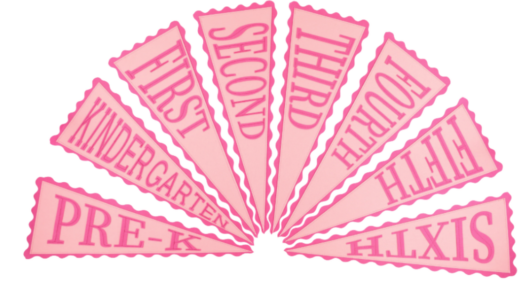 Picture Perfect Pennants - Romany Rose