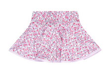 Load image into Gallery viewer, Quinn Tennis Skort - Flower Power Floral/Petal Purple
