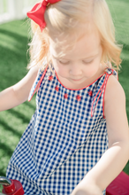 Load image into Gallery viewer, Firework Blue and White Bloomer Set
