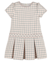 Load image into Gallery viewer, Gingham Check Stitches Dress
