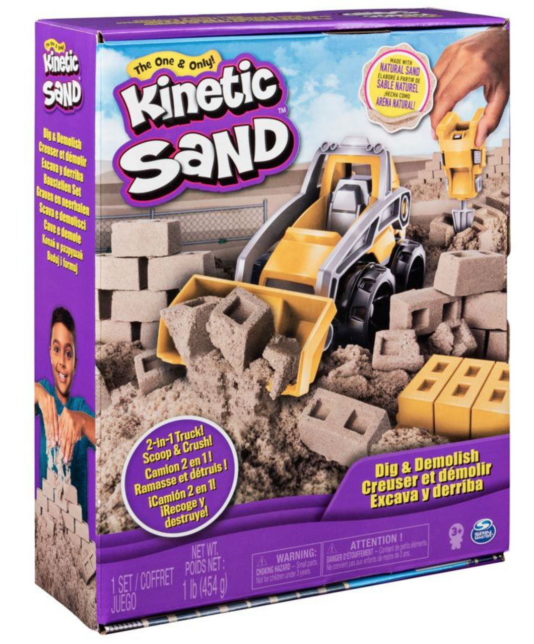 Kinetic sand construction set on sale