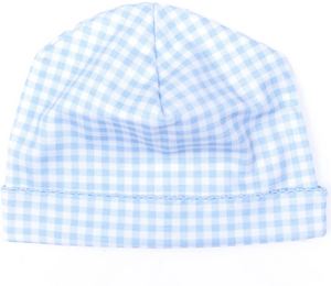 Mini Checks Spring 24 Blue Hat