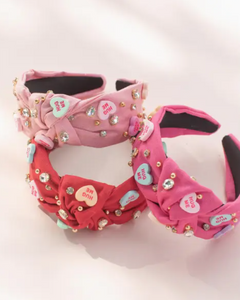 Valentine's Conversation Hearts Headband