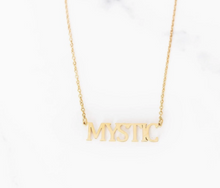 Load image into Gallery viewer, Mystic Nameplate Necklace
