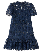 Load image into Gallery viewer, Audrey Navy Lace Dress
