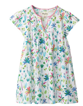 Load image into Gallery viewer, Rainbow Palms Pocket Puff Dress
