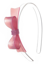 Load image into Gallery viewer, Glitter Bow Tie Headband
