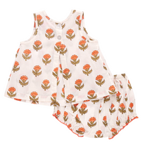 Load image into Gallery viewer, Jaipur 2 Piece Set - Small Orange Bud
