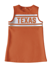 Load image into Gallery viewer, The University of Texas | Burnt Orange Classic Cheer Dress
