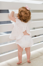 Load image into Gallery viewer, Gauze Pink Dot Natalie Bloomer Set
