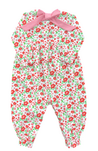 Load image into Gallery viewer, Isla Long Knit Bubble - Red And Pink Floral

