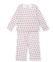 Load image into Gallery viewer, Millie Pant Set - Hot Cocoa Santa
