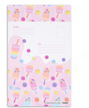 Load image into Gallery viewer, Rainboba Tea Foldover Cards
