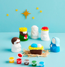 Load image into Gallery viewer, Paint Your Own Nativity Set
